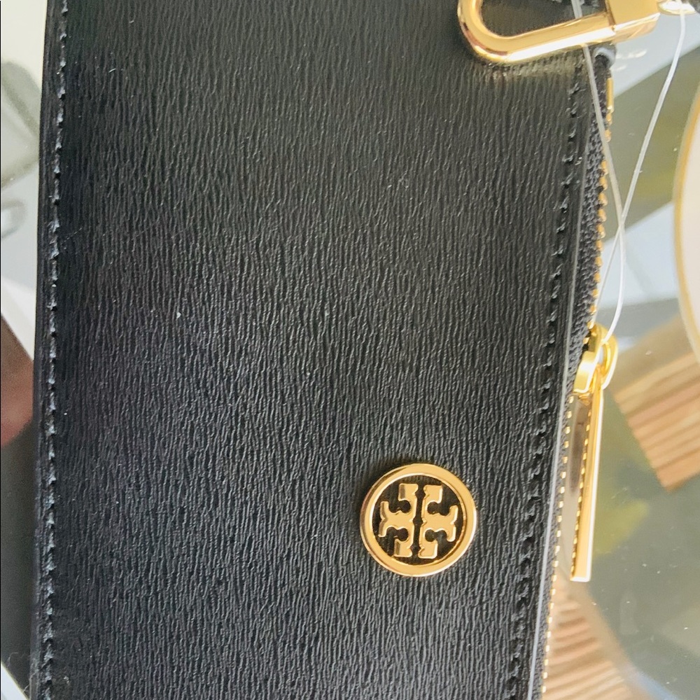 Tory Burch slim card case with zipper